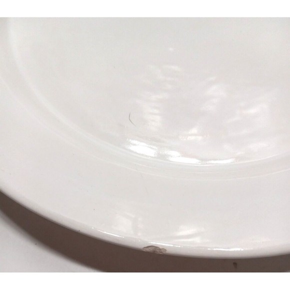 Vintage Cheese Butter Dish Domed Serving White Ceramic Fruits Florals - Picture 5 of 9